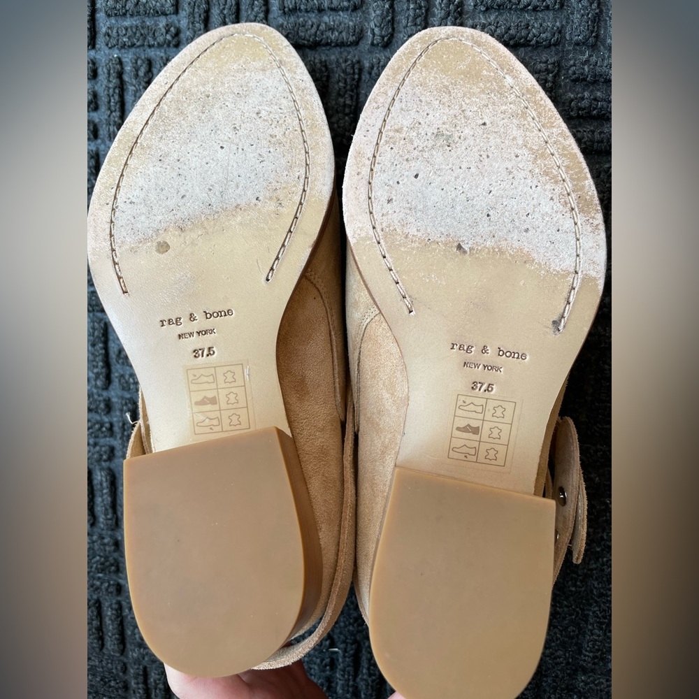 rag & bone Harley Bootie Dune Suede - Size 7.5 - Picture 10 of 11